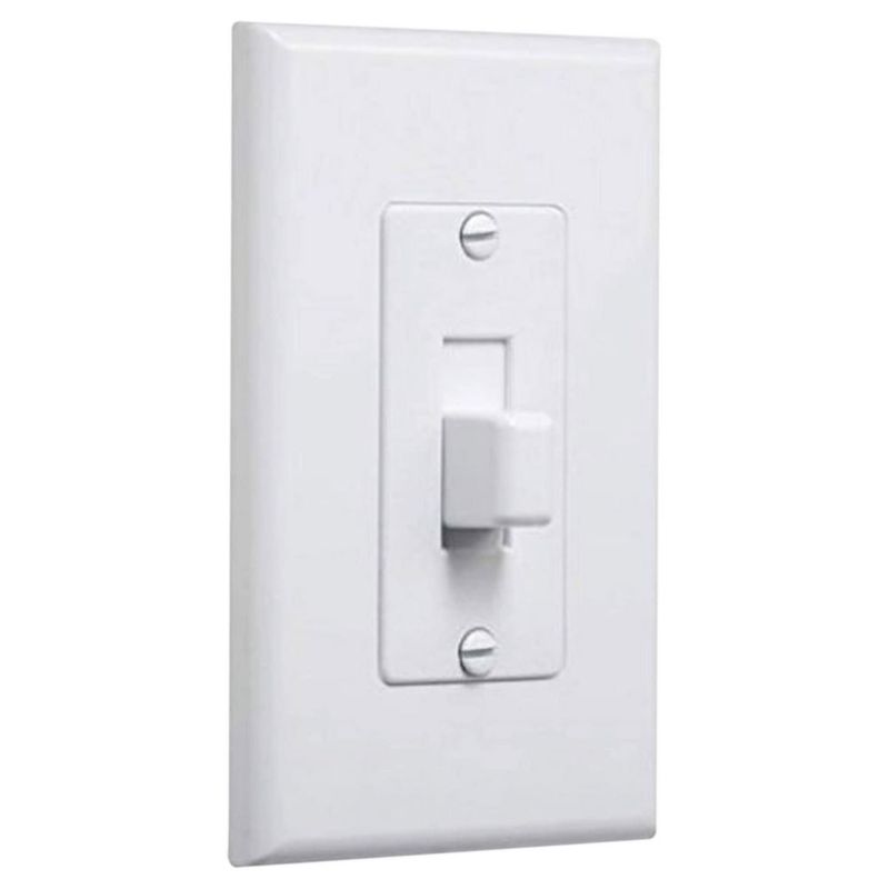 Placa de pared TayMac de 1 posición blanca