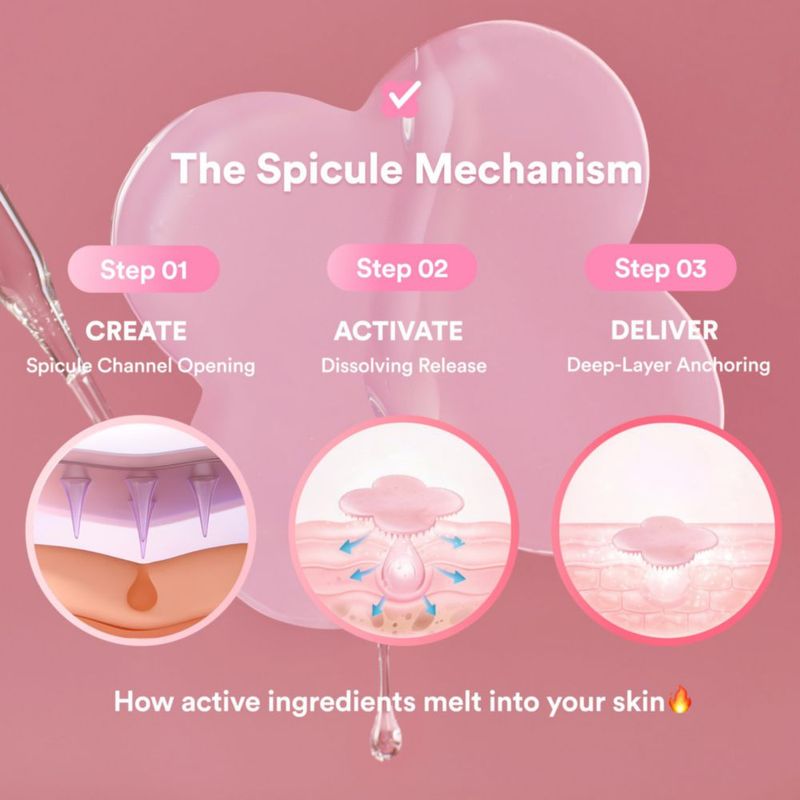 Parche facial Lucky Clover PINK de colágeno – 2 parches