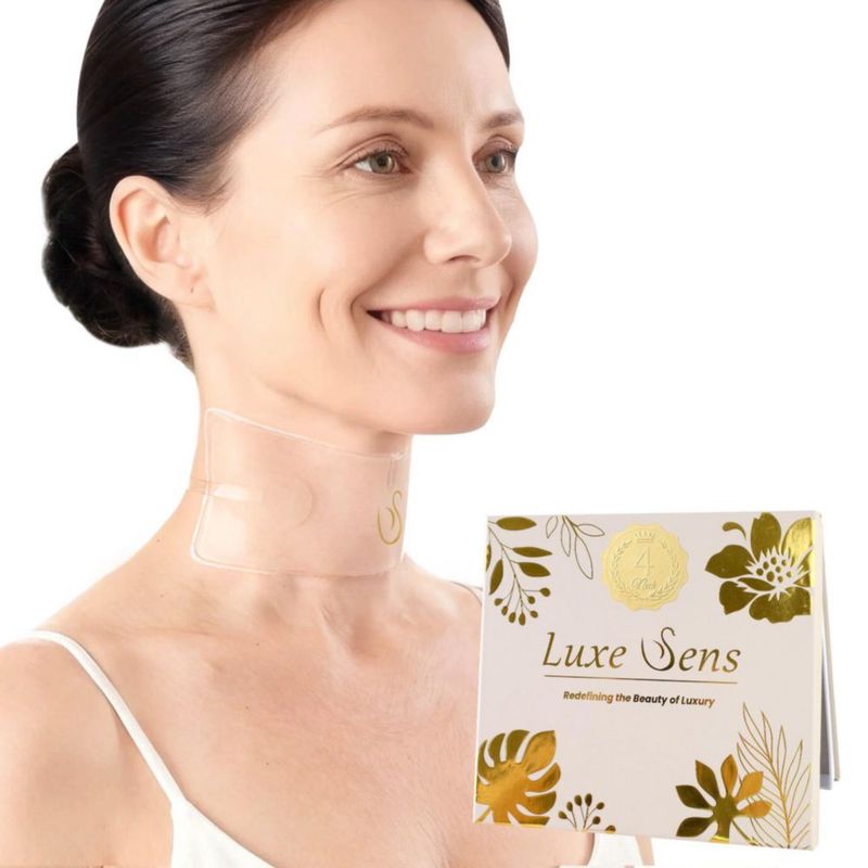 Paquete de 4 parches para el cuello Luxe Sens – Suministro de 40 días