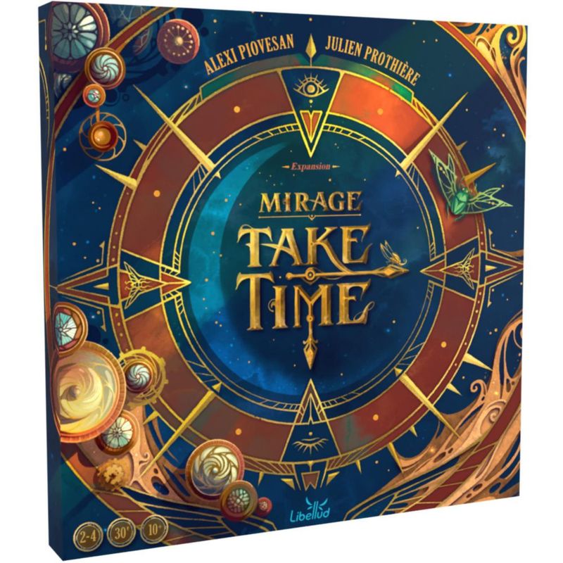 Expansión Mirage para el juego de mesa Take Time de Libellud