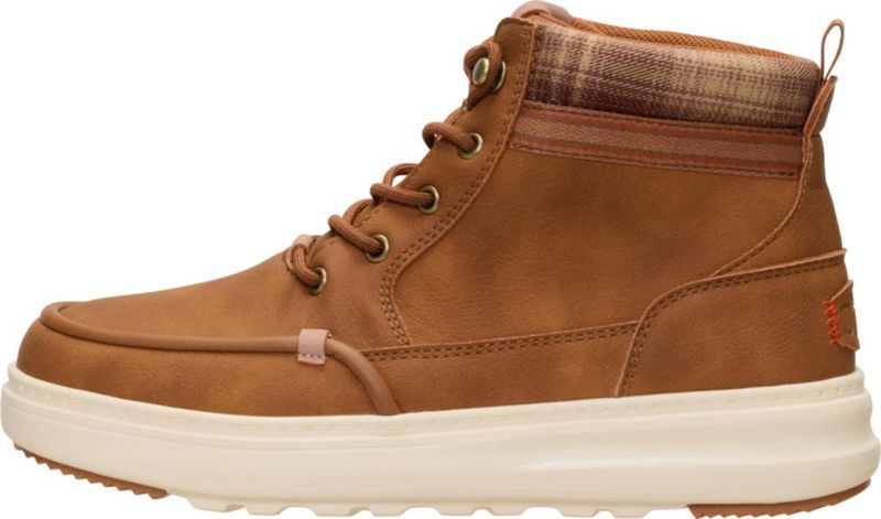Bota HEYDUDE para mujer Remi Field color Cognac talla 7