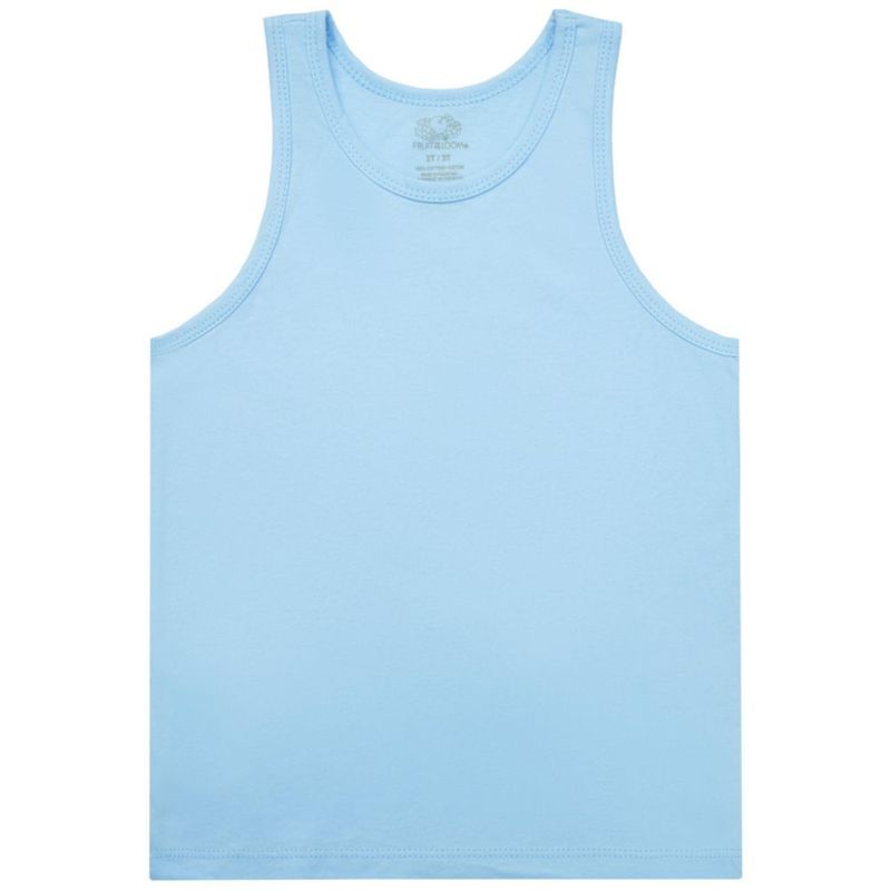 Camisetas interiores Fruit of the Loom 2T/3T pack de 10 colores surtidos