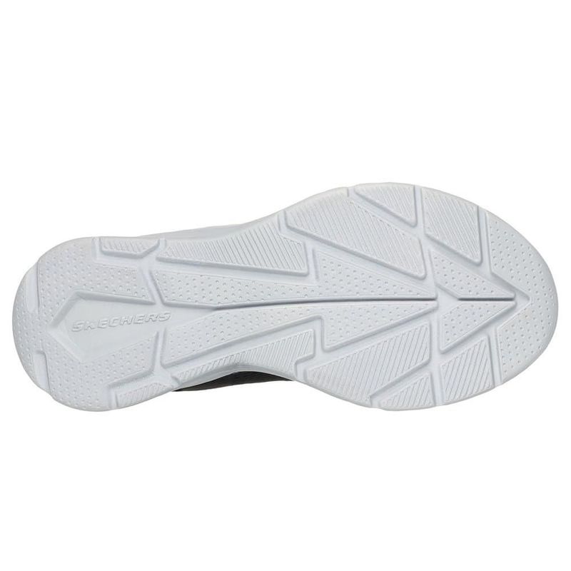 Zapatilla Skechers Infantil Microspec II Negra/Plateada 25 cm