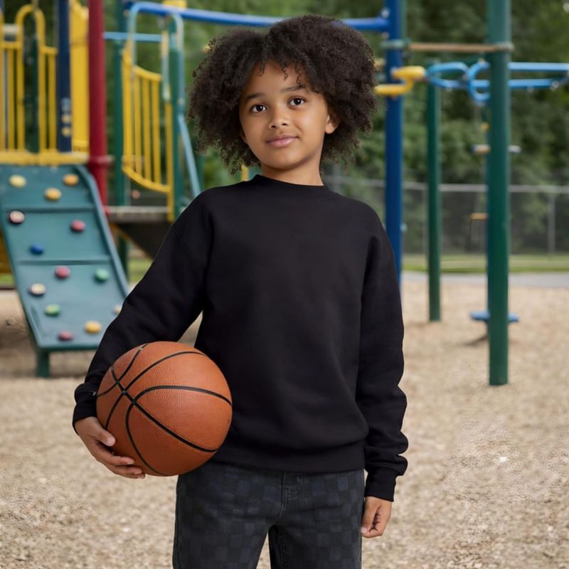 Sudadera Hanes Little Boys X‑Small negra