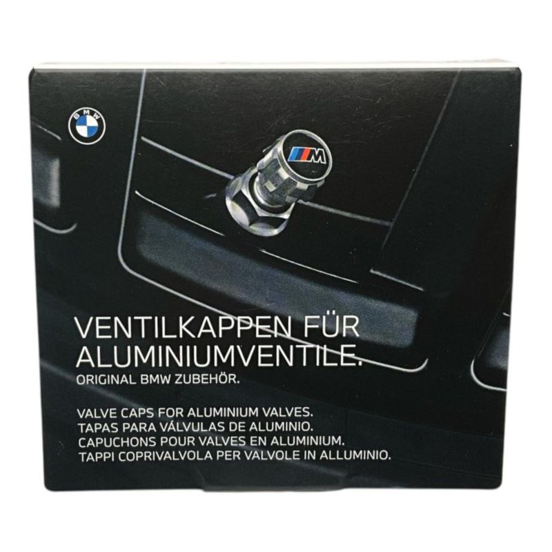 Juego de 4 tapas de válvula con logo M de BMW
