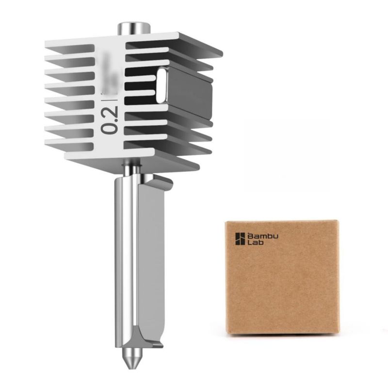 Kit de hotend Geehinyn A1 02 mm de acero inoxidable