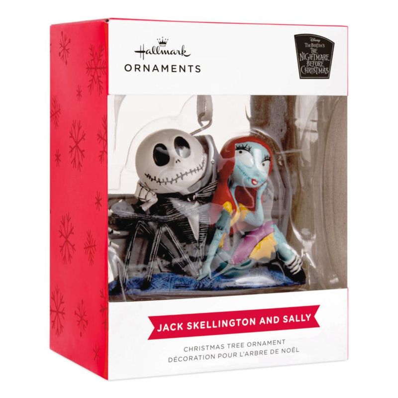 Adorno Hallmark Jack y Sally 7 × 6 × 3 cm