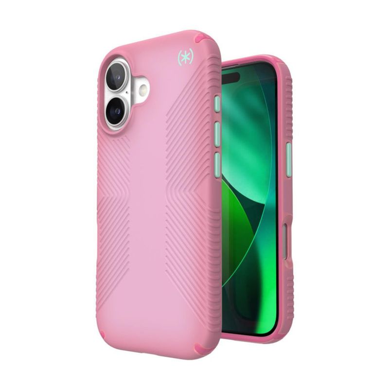 Funda Speck iPhone 17 LUX Grip MagSafe rosa