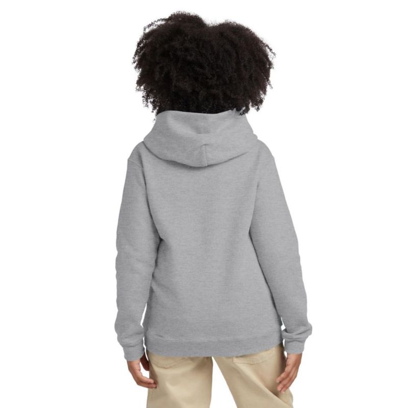 Sudadera con capucha Hanes X-Large EcoSmart Acero Claro