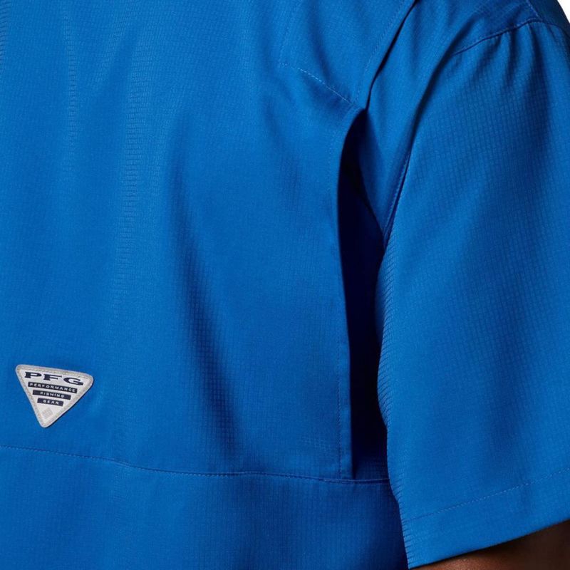 CAMISA de hombre adidas Columbia Tamiami™ II S/S Azul Vivo