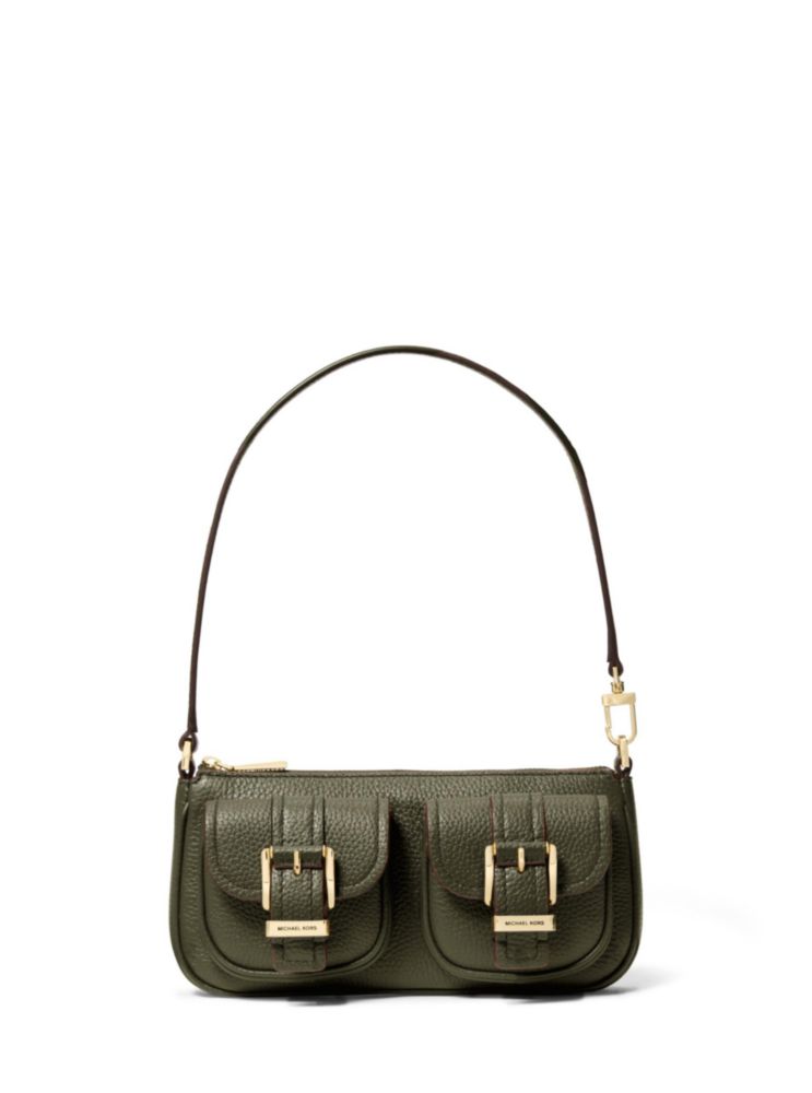 Bolso Michael Kors Zoe Small Ivy de cuero granulado