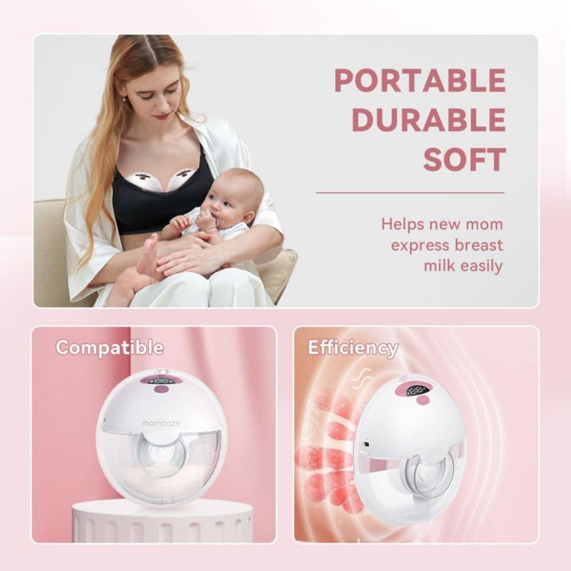 Juego de 6 piezas de repuesto TOVVILD compatible con el extractor Momcozy M5