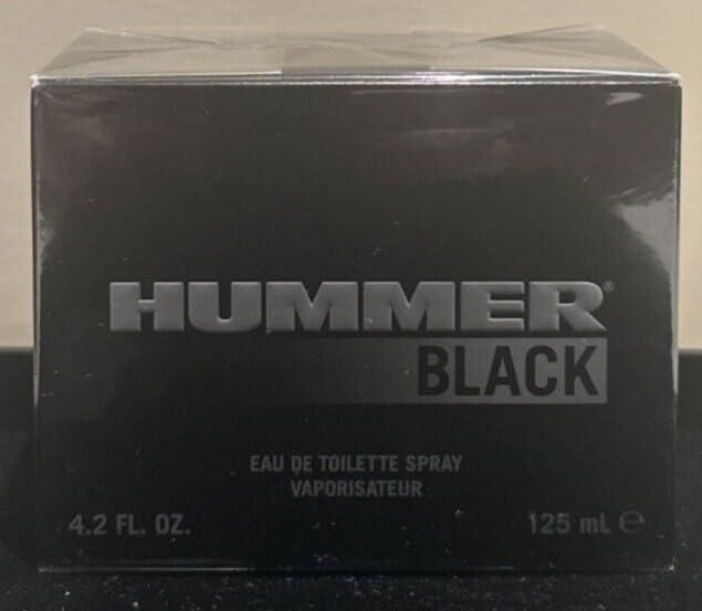 Perfume Hummer Black para hombre Eau de Toilette 125 ml