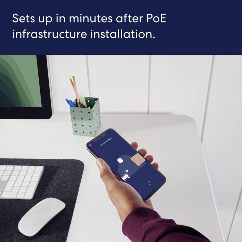 Punto de acceso Wi‑Fi 6 eero PoE 6 de doble banda para montaje