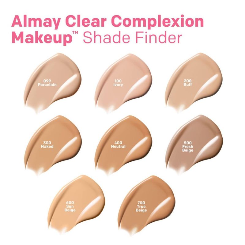Base Almay Clear Complexion Acne con ácido salicílico 30 ml