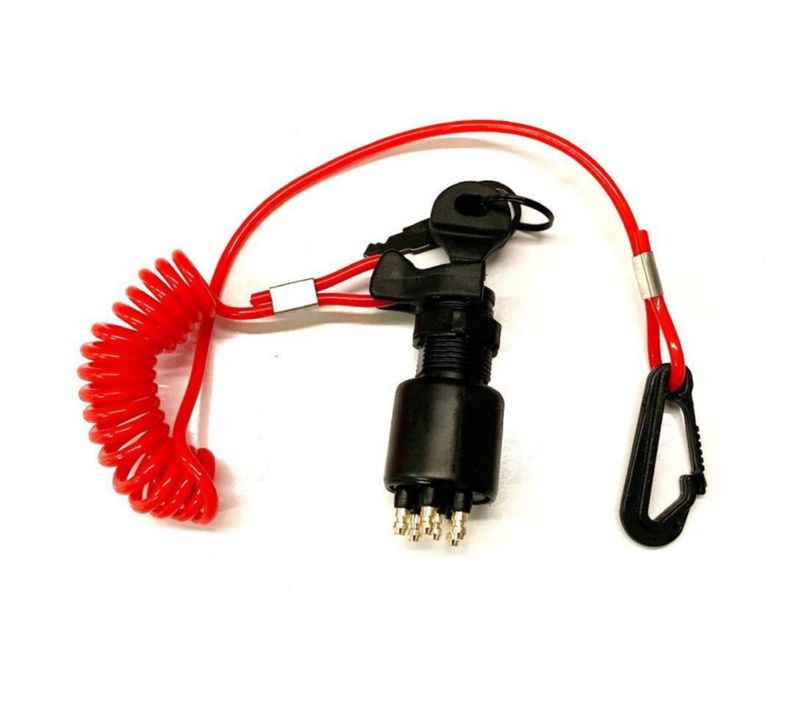 Interruptor de llave de encendido A.A 5005801 175974 con cordón de seguridad