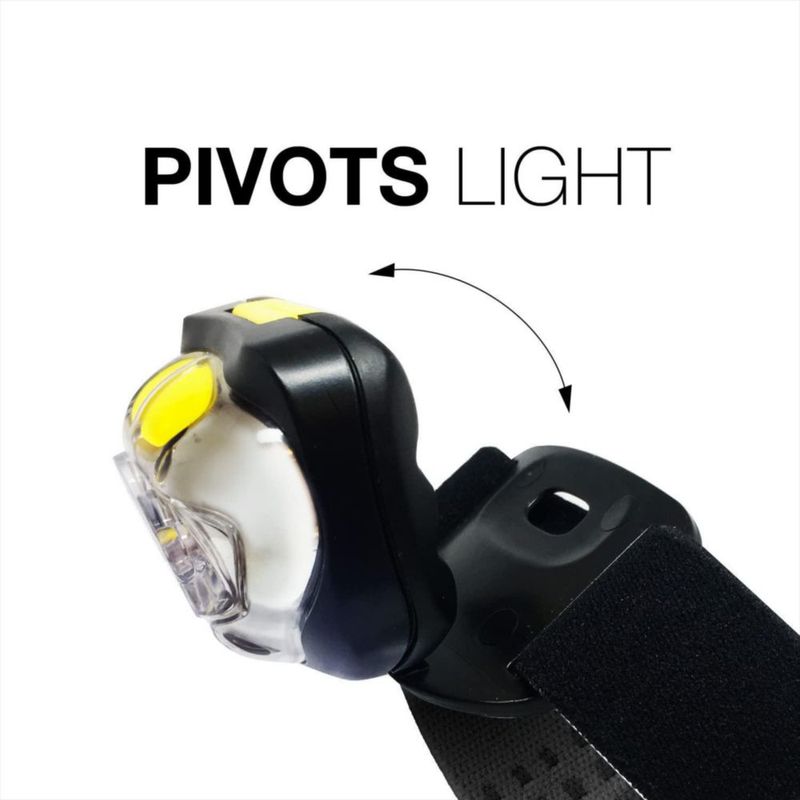 Linterna frontal Energizer Vision LED brillante para acampar resistente al agua