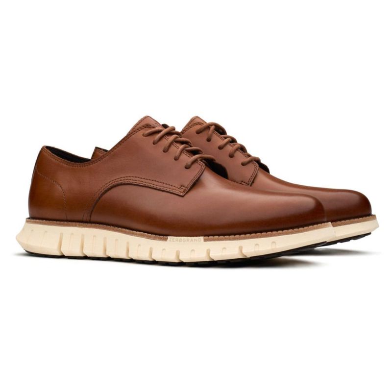 Cole Haan Zerogrand Zapato Oxford British Tan/Ivory 10-M US