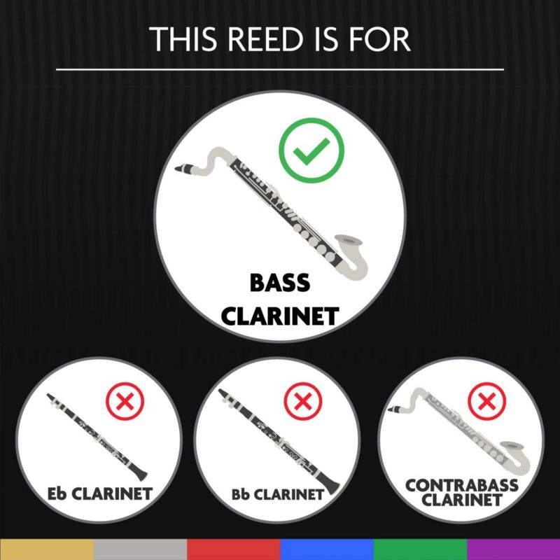Clarinete Bajo Reed Legere Classic Strength 2.50 (BC2.50)