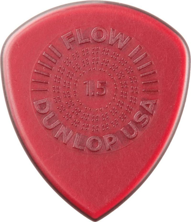 PLECTRUM Jim Dunlop Flow® Estándar 15 mm Paquete de 6