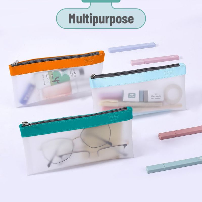 Bolsita para lápices Mr. Pen 22 × 11 cm pack de 3 – material TPU