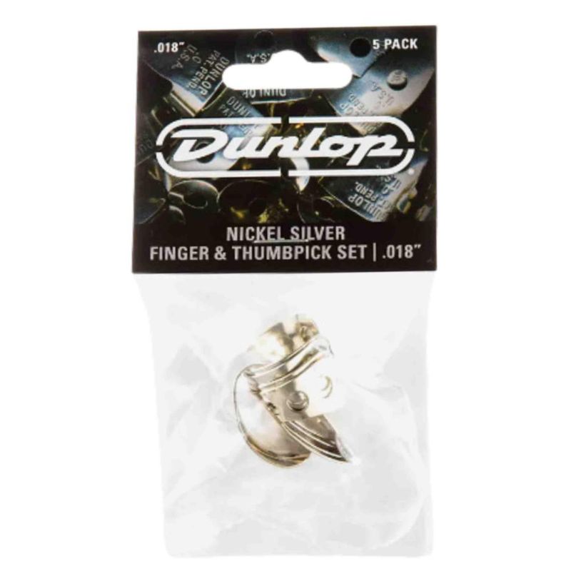 Púas para dedos Jim Dunlop .46 cm (paquete de 5)
