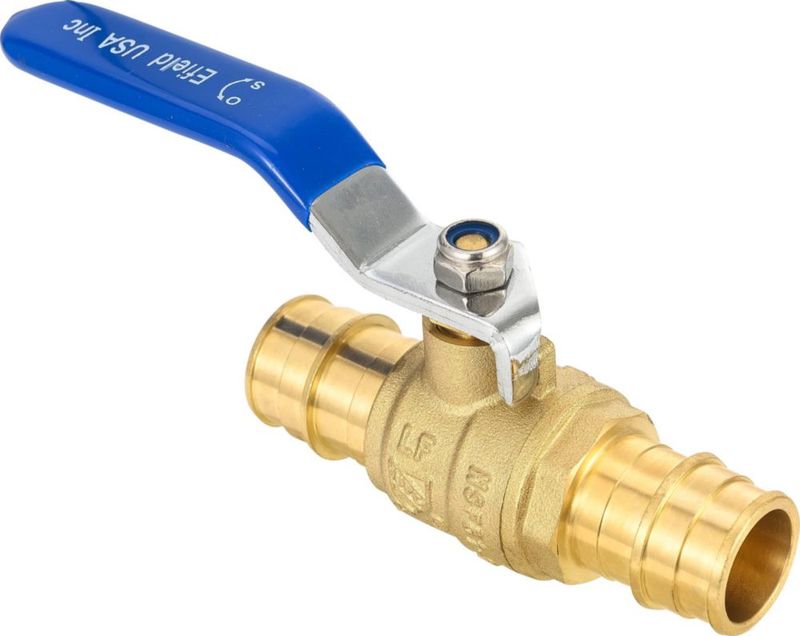 Válvula de bola de expansión PEX EFIELD 1 pulgada (paquete de 4) de latón