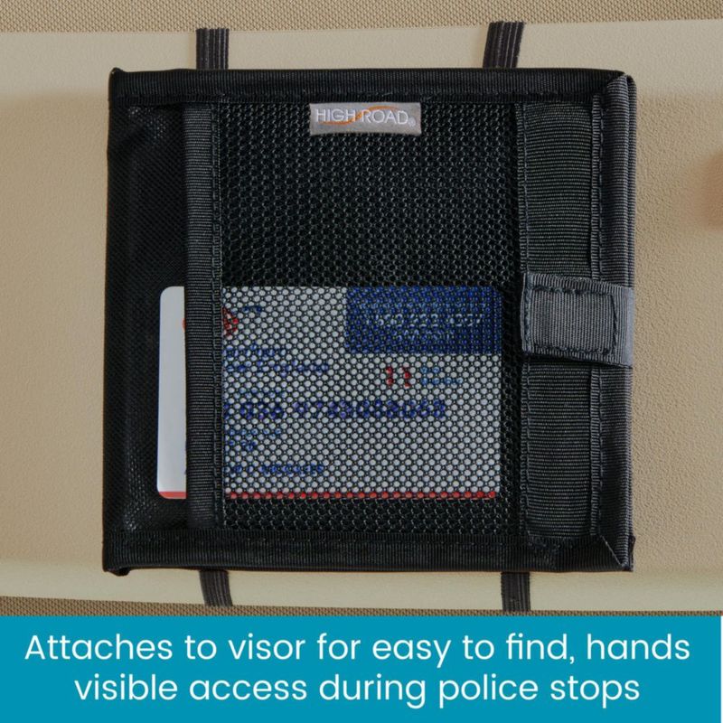 CADDY High Road - Porta Documentos de Registro y Seguro del Automóvil
