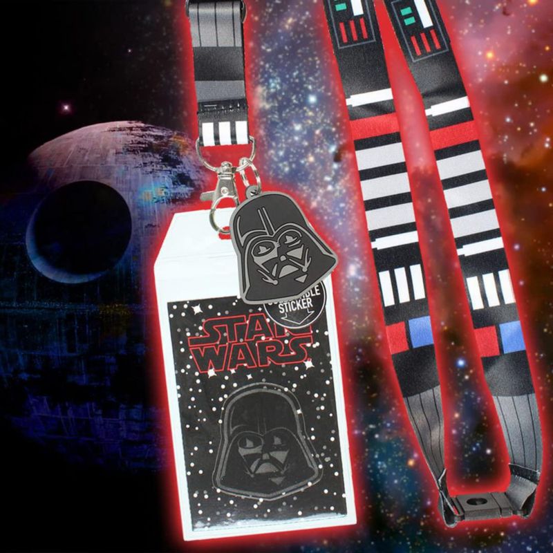 Portacredenciales Bioworld Darth Vader 81 cm con Colgante