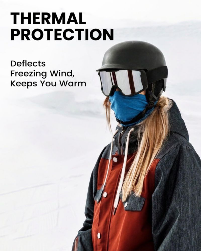 Pasamontañas Merino.tech 175 µm Carbón 51‑61 cm