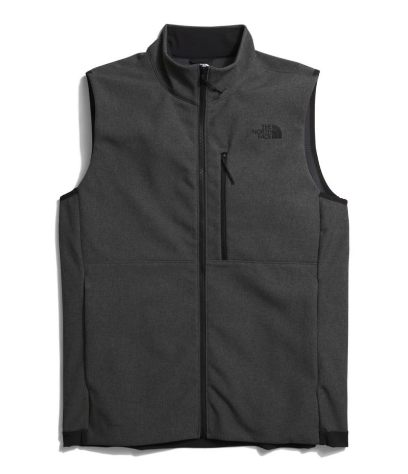 Chaleco cortaviento The North Face Apex Bionic 3 – Talla Pequeña Gris Oscuro
