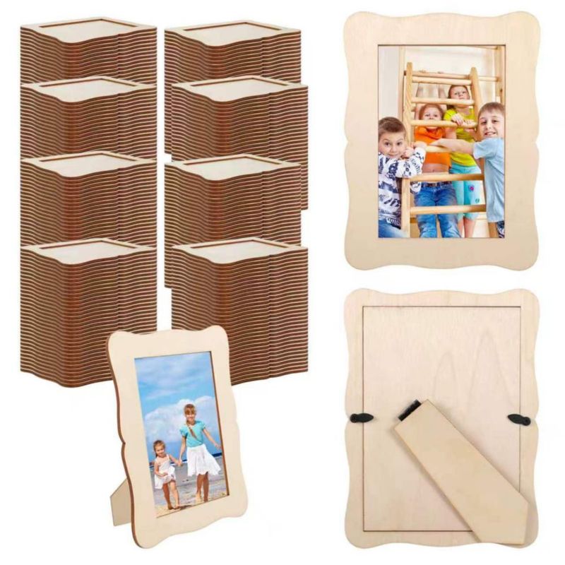 Marco de fotos Hoamayya 14 cm x 19 cm 180 uds DIY de madera