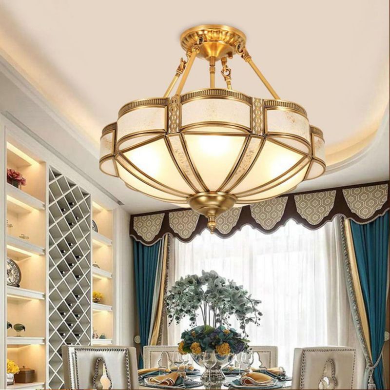 Candelabro de latón MIXL de 50 cm Oro Estilo Vintage 110‑120 V