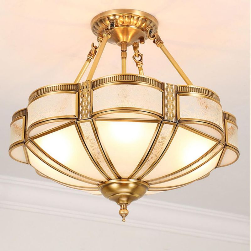 Candelabro de latón MIXL de 50 cm Oro Estilo Vintage 110‑120 V