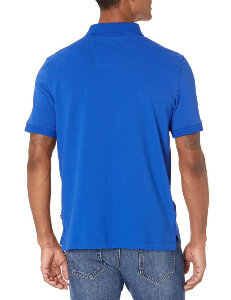 Camisa Polo Nautica XXL Cobalto Brillante de Algodón
