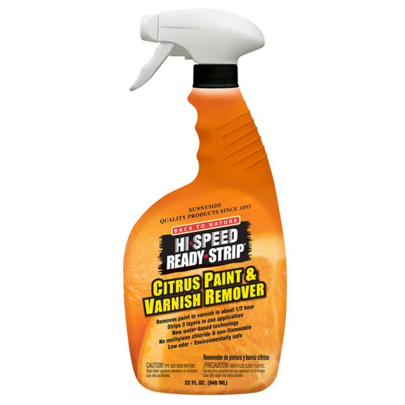 Removedor de pintura y barniz cítrico Sunnyside 946 ml spray de gatillo