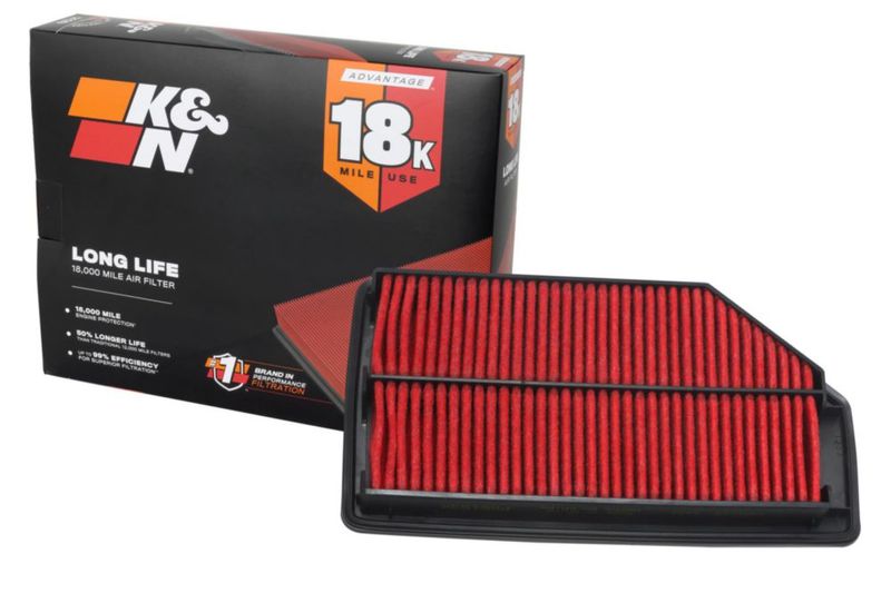 Filtro de Aire del Motor K&N KNA-2461 – Vida Útil 28970 km