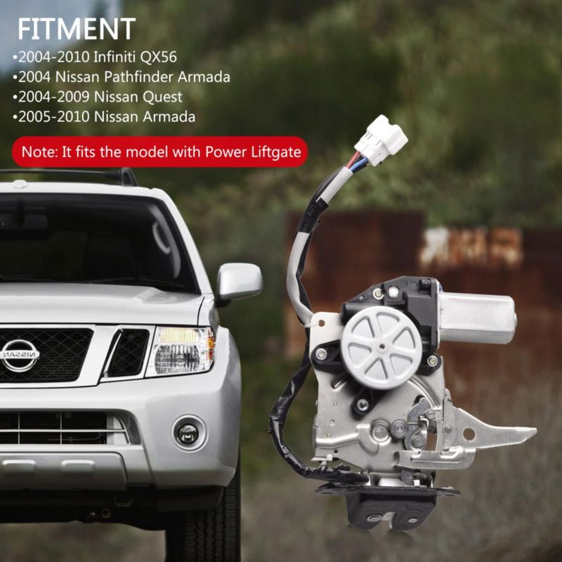 Cerrojo de Maletero Predep QX56/Pathfinder/Armada 2004-2010
