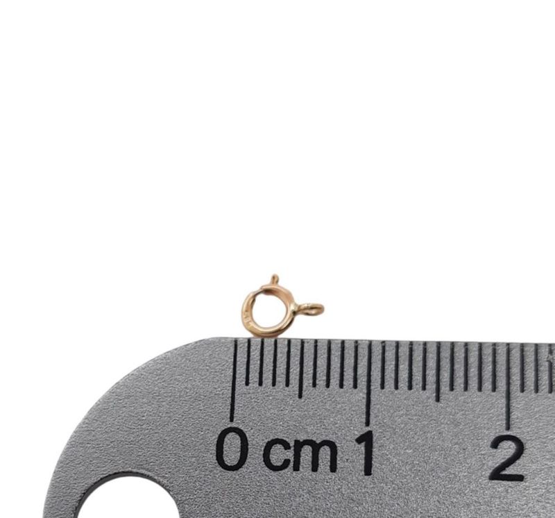 Anilla de resorte CRAFT WIRE 45 mm 14K oro amarillo 006 g