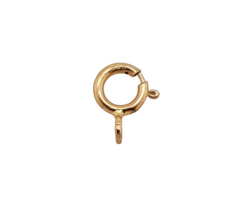 Anilla de resorte CRAFT WIRE 45 mm 14K oro amarillo 006 g