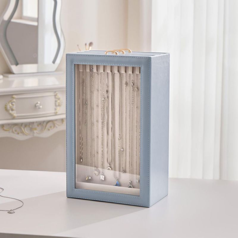 Organizador de Collares Lolalet 20 cm Azul 3 Niveles