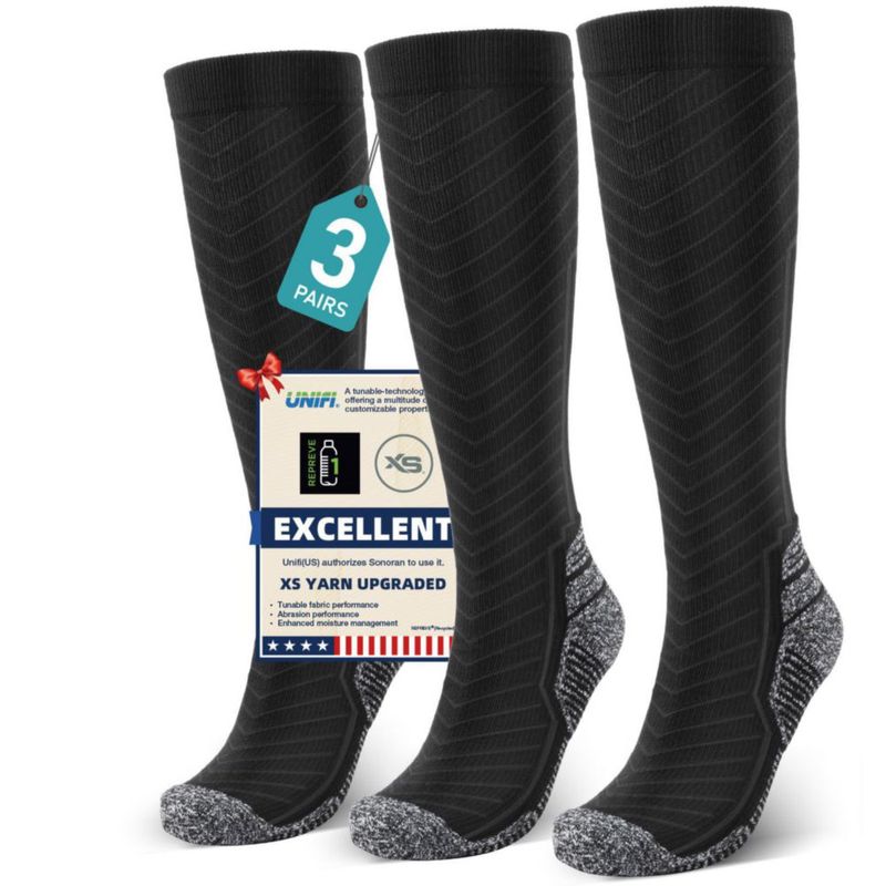 Calcetines de compresión SONORAN 3 pares L/XL 20‑30 mmHg