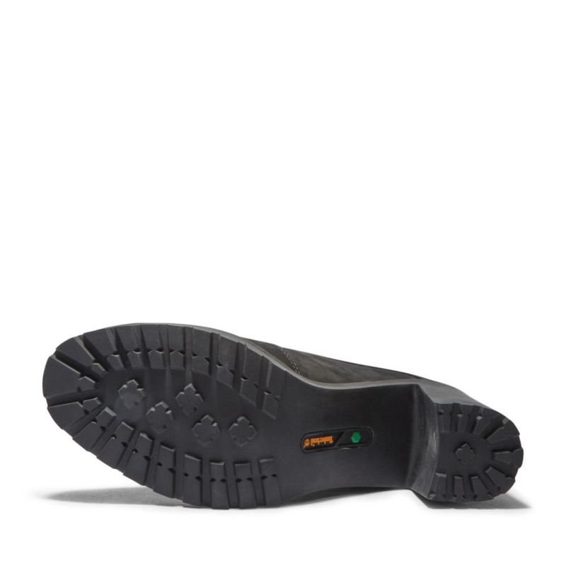 Bota Timberland Allington para mujer 15 cm con cordones negro nubuck