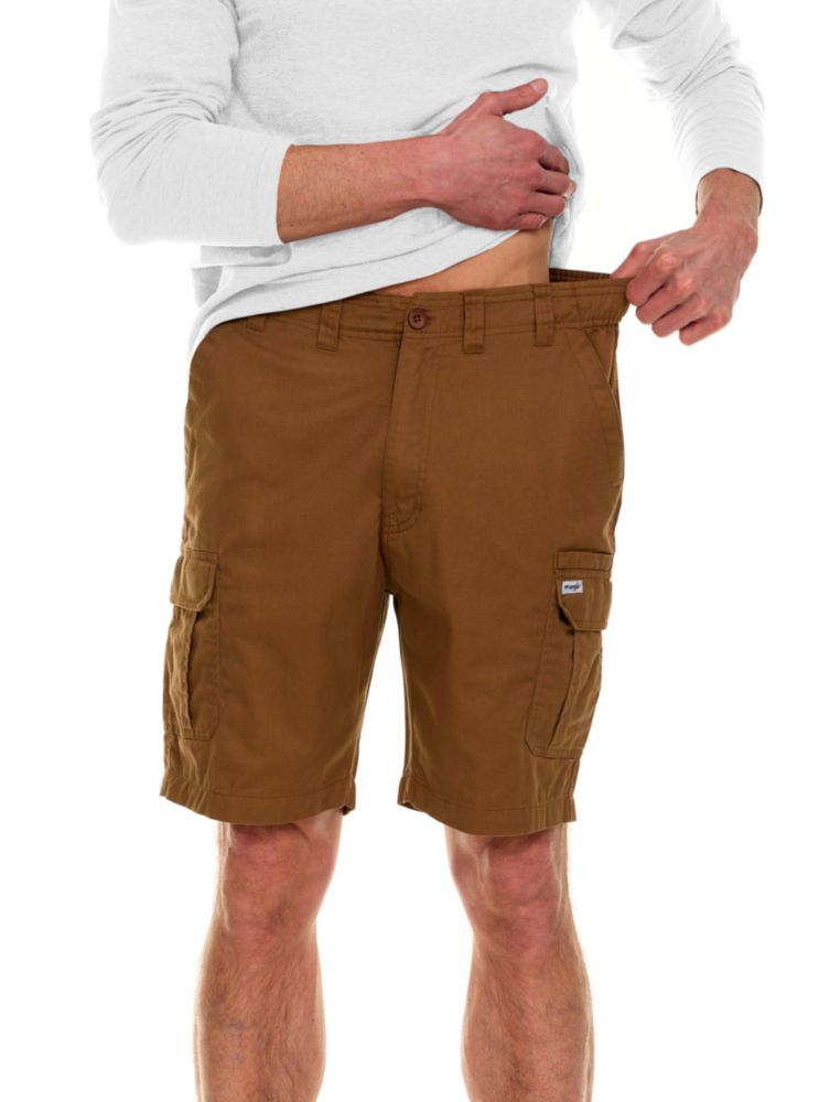 Pantalones Cargo Wrangler Stretch Twill para Hombres de Talla Grande y Alta