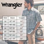 Pantalones Cargo Wrangler Stretch Twill para Hombres de Talla Grande y Alta