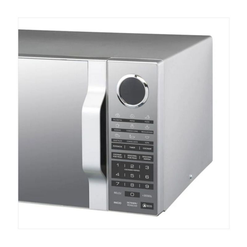 Horno de Microondas GE 1.4 Pies Cúbicos con Grill Gris MGE14SEJG