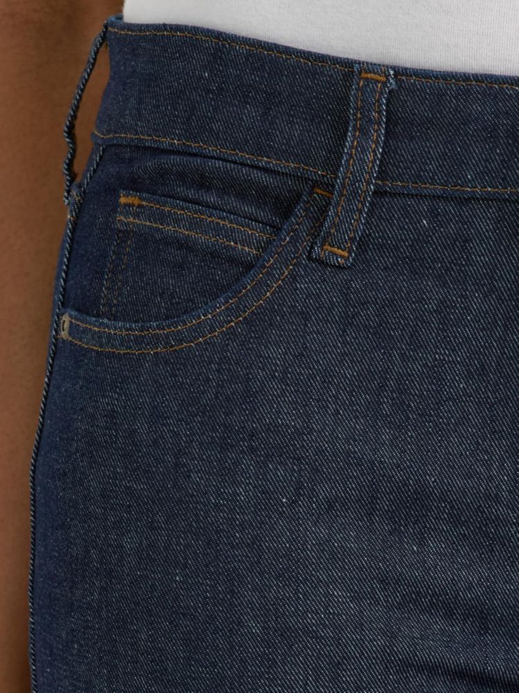 Jeans Flare Lee Indigo Warrior Talla 2