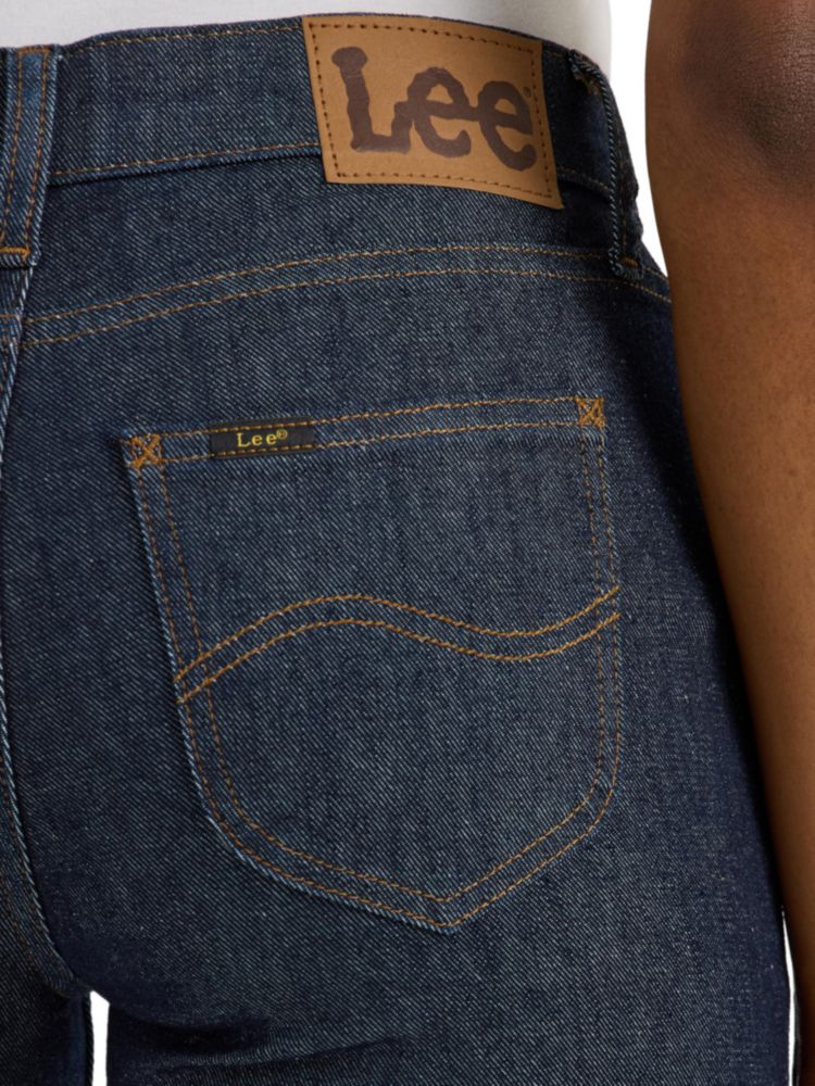 Jeans Flare Lee Indigo Warrior Talla 2