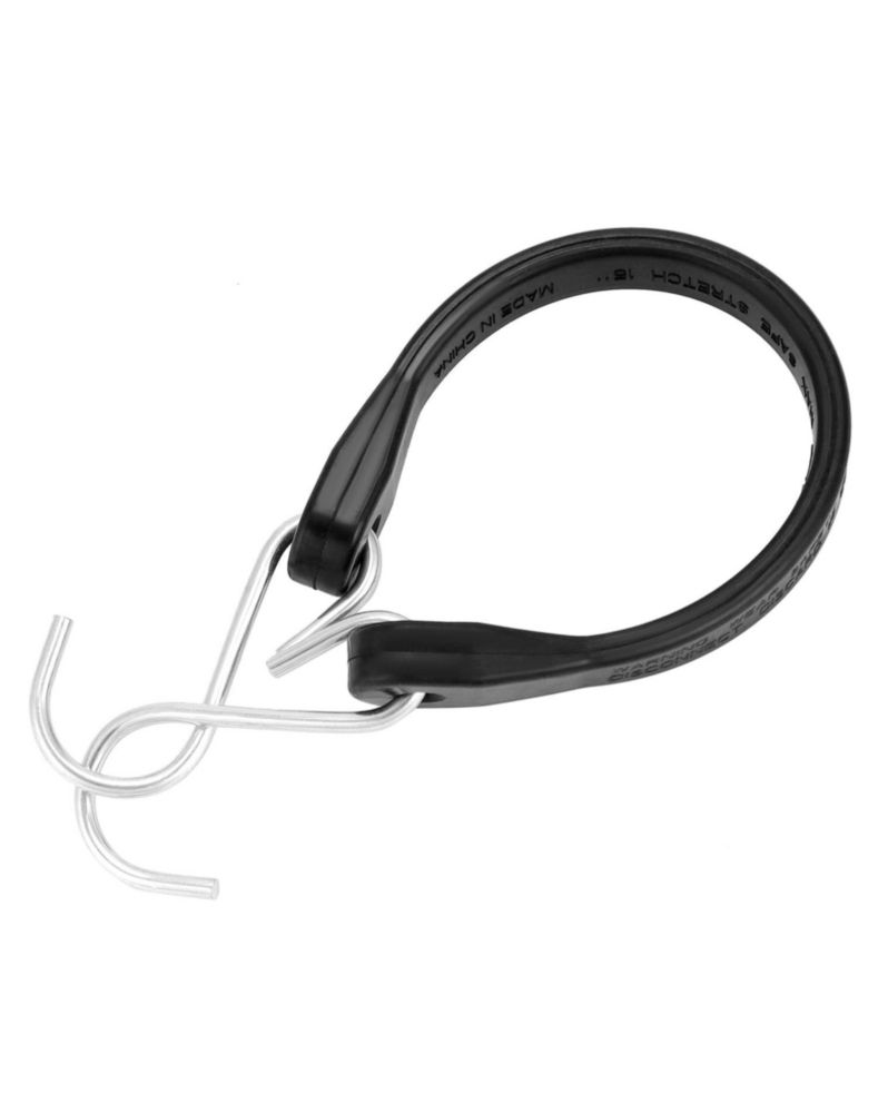 Cuerda elástica QWORK 25 cm paquete de 20 ganchos de goma