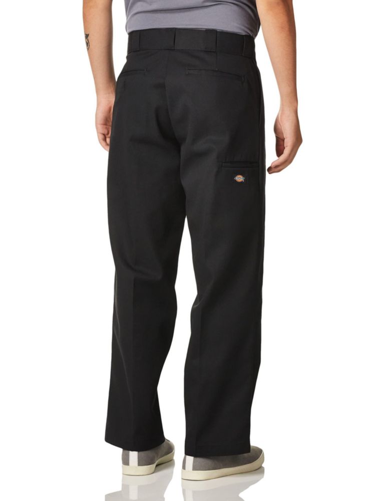 Pantalones de trabajo Dickies 91 cm x 86 cm Doble Rodilla Negro